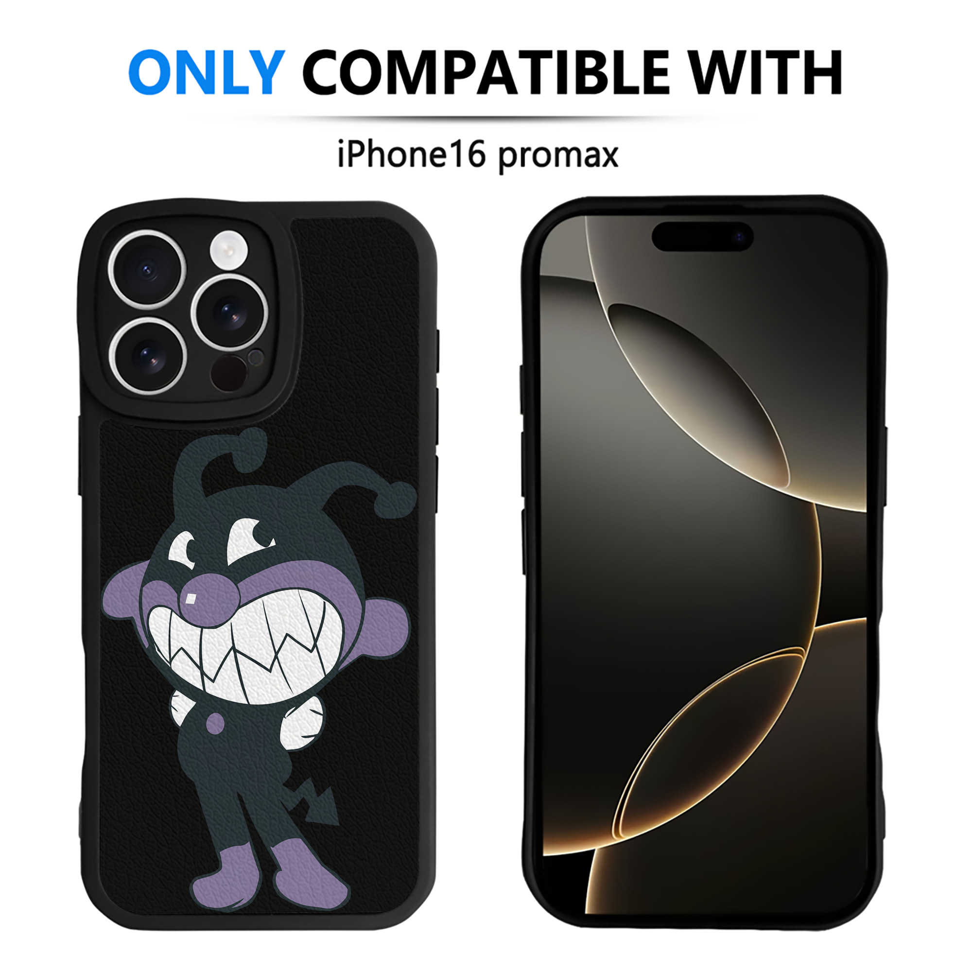（画像用） アンパンマン Anpanman 【iPhone 16シリーズ対応】シリコンスマホケース（レザー調） 材質：シリコン